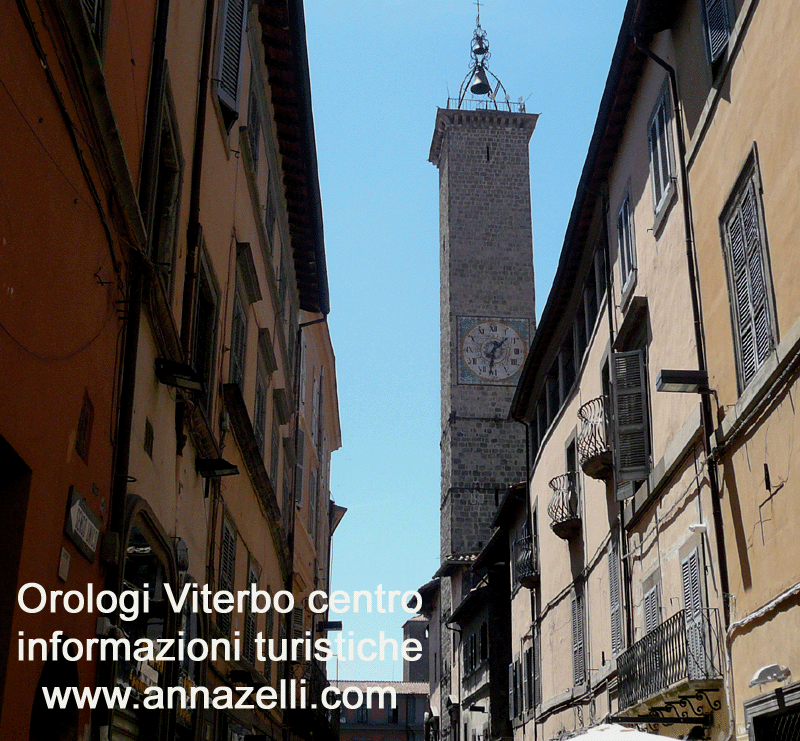 viterbo orologi viterbo centro storico