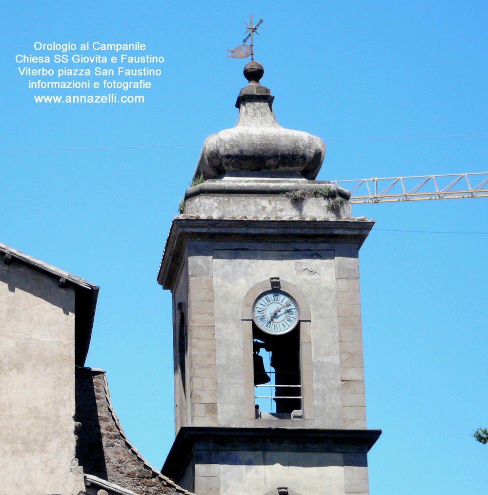 orologio al campanile chiesa ss giovita e faustino info e foto anna zelli