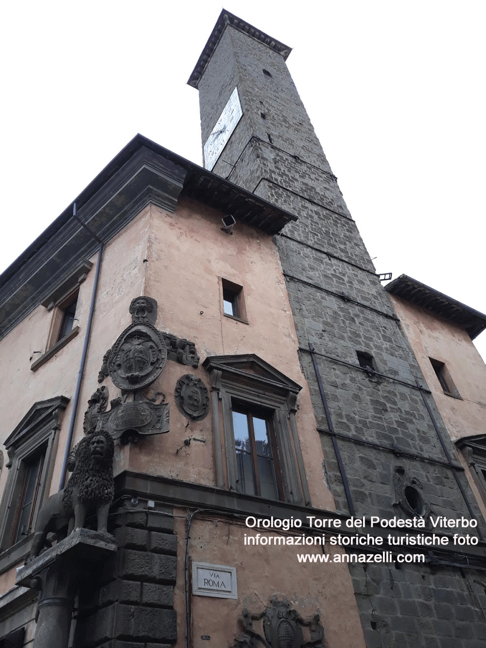 viterbo orologio torre del podestà piazza del plebisicito comune foto anna zelli 001