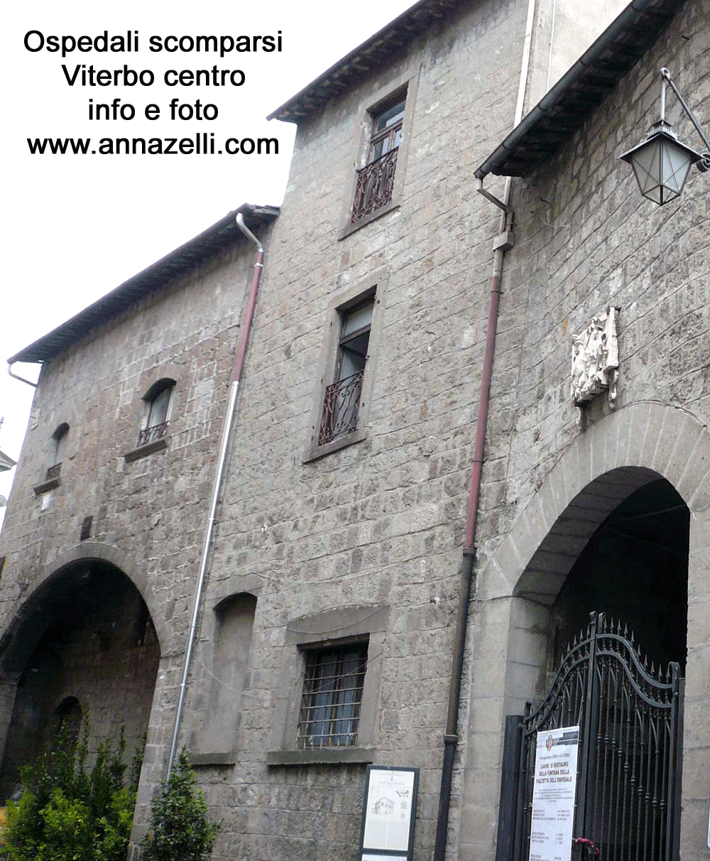 ospedali scomparsi e antichi di viterbo centro storico foto anna zelli