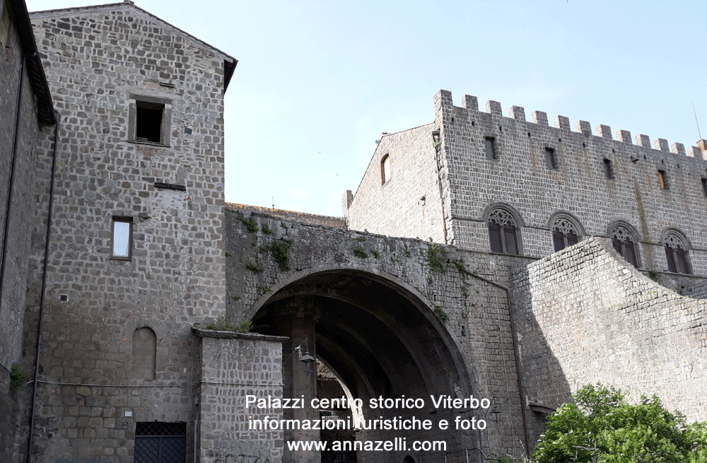 palazzi nel centro storico di viterbo informazioni e fotografie anna zelli