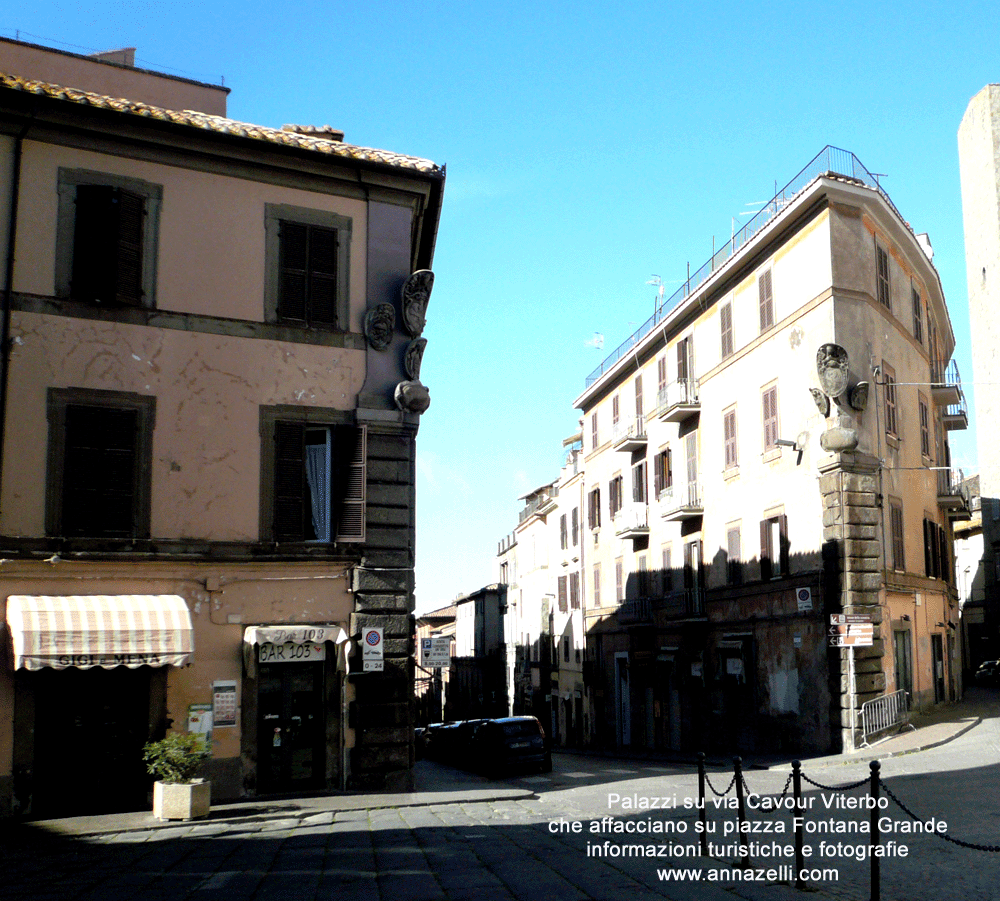 palazzi a via cavour che affacciano su piazza fontana grande info e foto