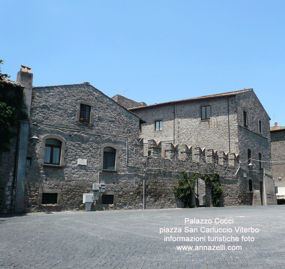 palazzo cocci piazza san carluccio viterbo foto anna zelli