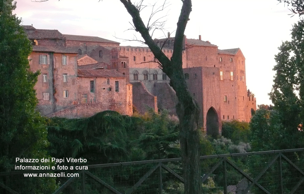 palazzo dei papi al tramonto foto anna zelli