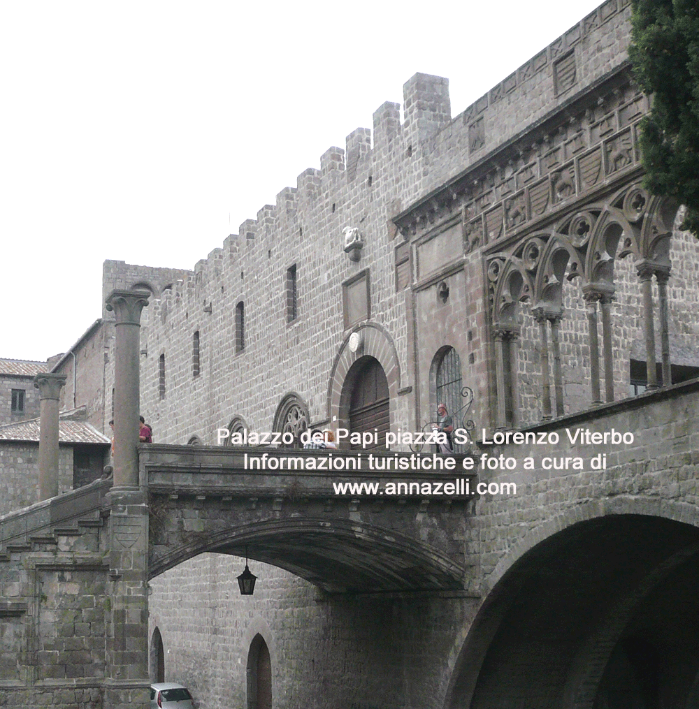 palazzo dei papi sede vescovile piazza san lorenzo viterbo foto anna zelli