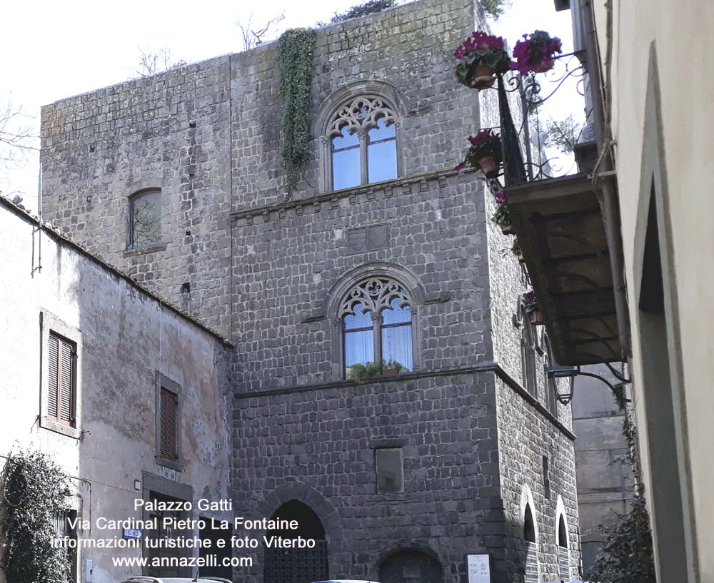 palazzo gatti via cardinal pietro la fontaine viterbo foto anna zelli