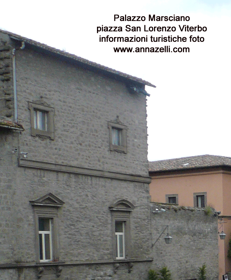 palazzo marsciano piazza san lorenzo viterbo foto anna zelli