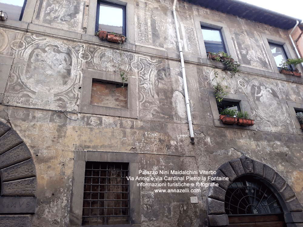 palazzo nini maidalchini via annio via cardinal pietro la fontaine foto anna zelli