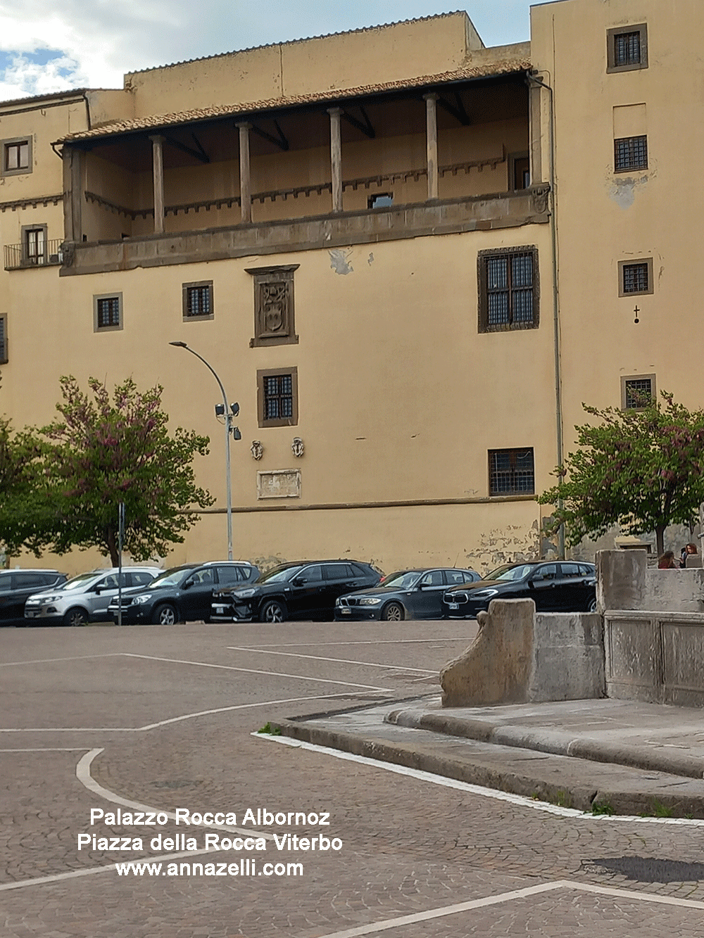 palazzo rocca albornoz piazza della rocca viterbo info e foto anna zelli