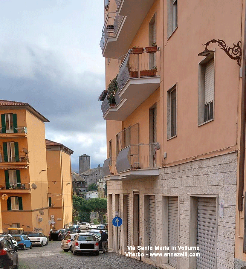 panorama di viterbo da via santa maria in volturno info e foto anna zelli