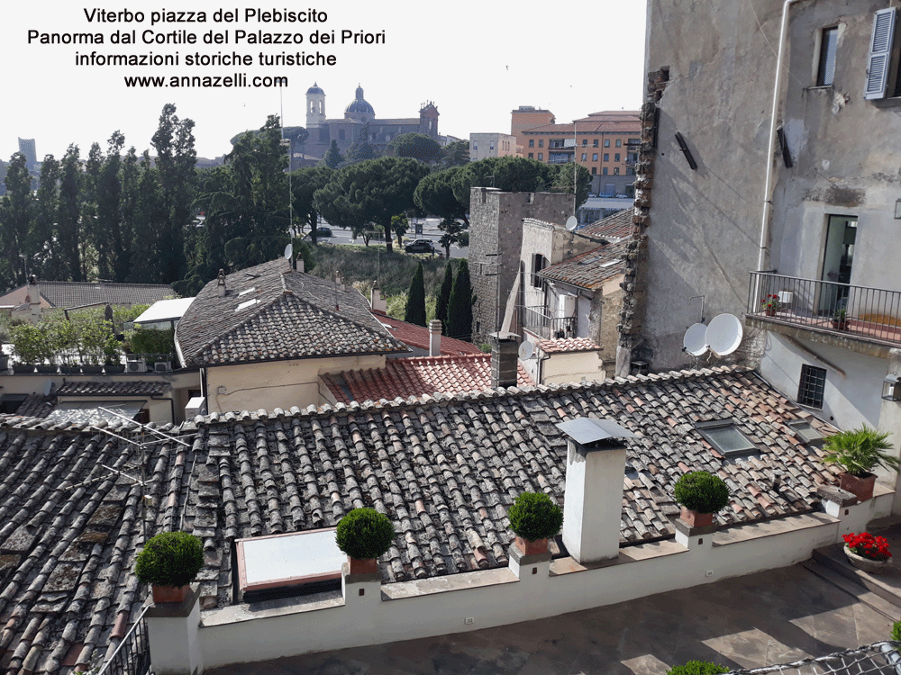 viterbo panorama dal palazzo dei prioricomune foto anna zelli