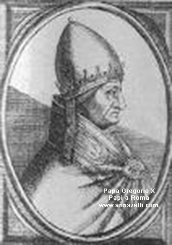 viterbo papa gregorio X papi a viterbo