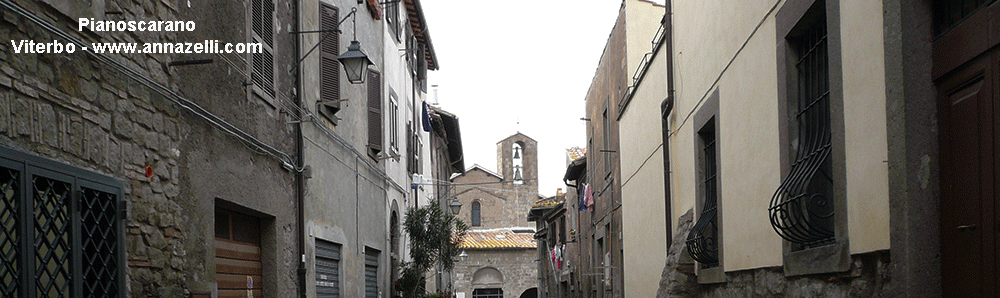 pianoscarano quartiere medioevale viterbo centro storico info e foto anna zelli