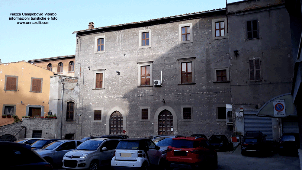 piazza campobovio viterbo centro storico info e foto anna zelli