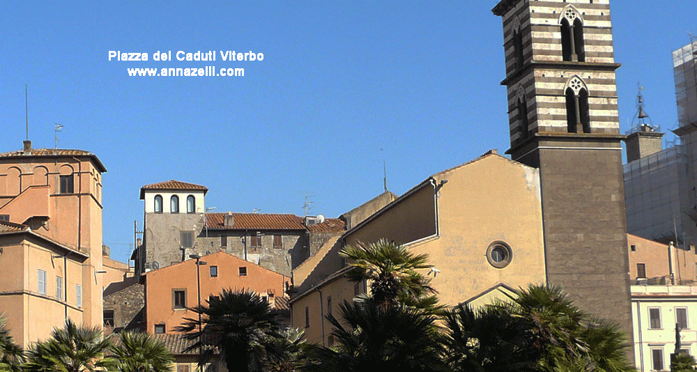 piazza dei caduti viterbo centro info e foto anna zelli