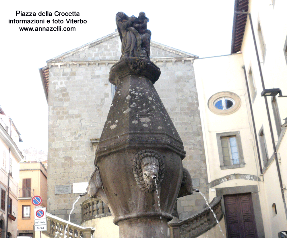 piazza della crocetta viterbo informazioni e fotografie anna zelli