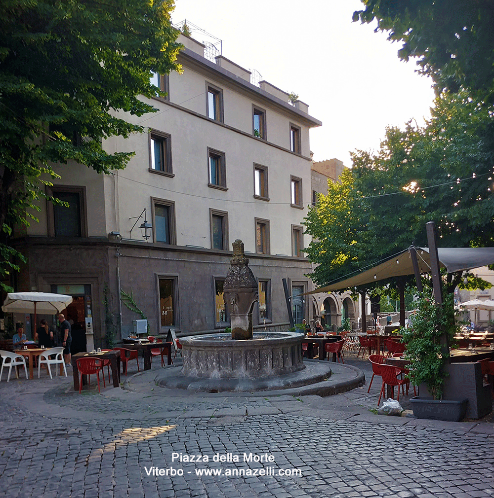 piazza della morte viterbo info e foto anna zelli