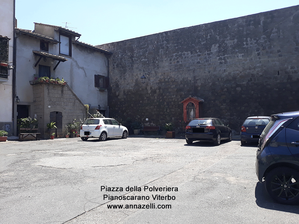 piazza della polveriera pianoscarano viterbo