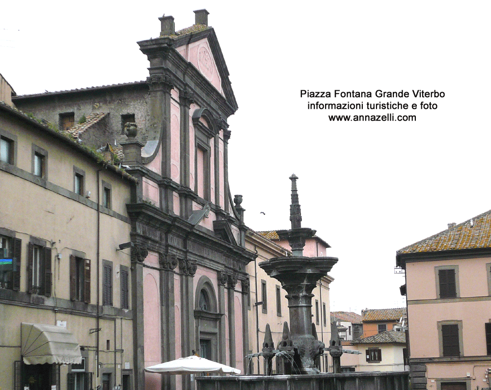 piazza fontana grande viterbo informazioni turistiche e foto anna zelli