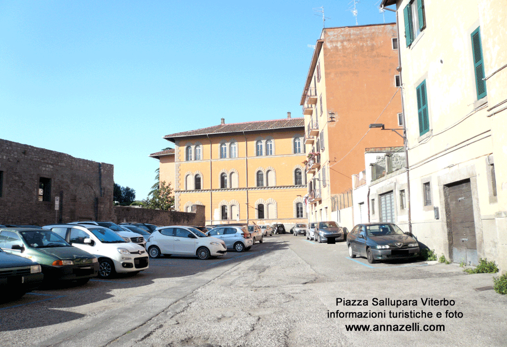 piazza sallupara viterbo centro info e foto anna zelli