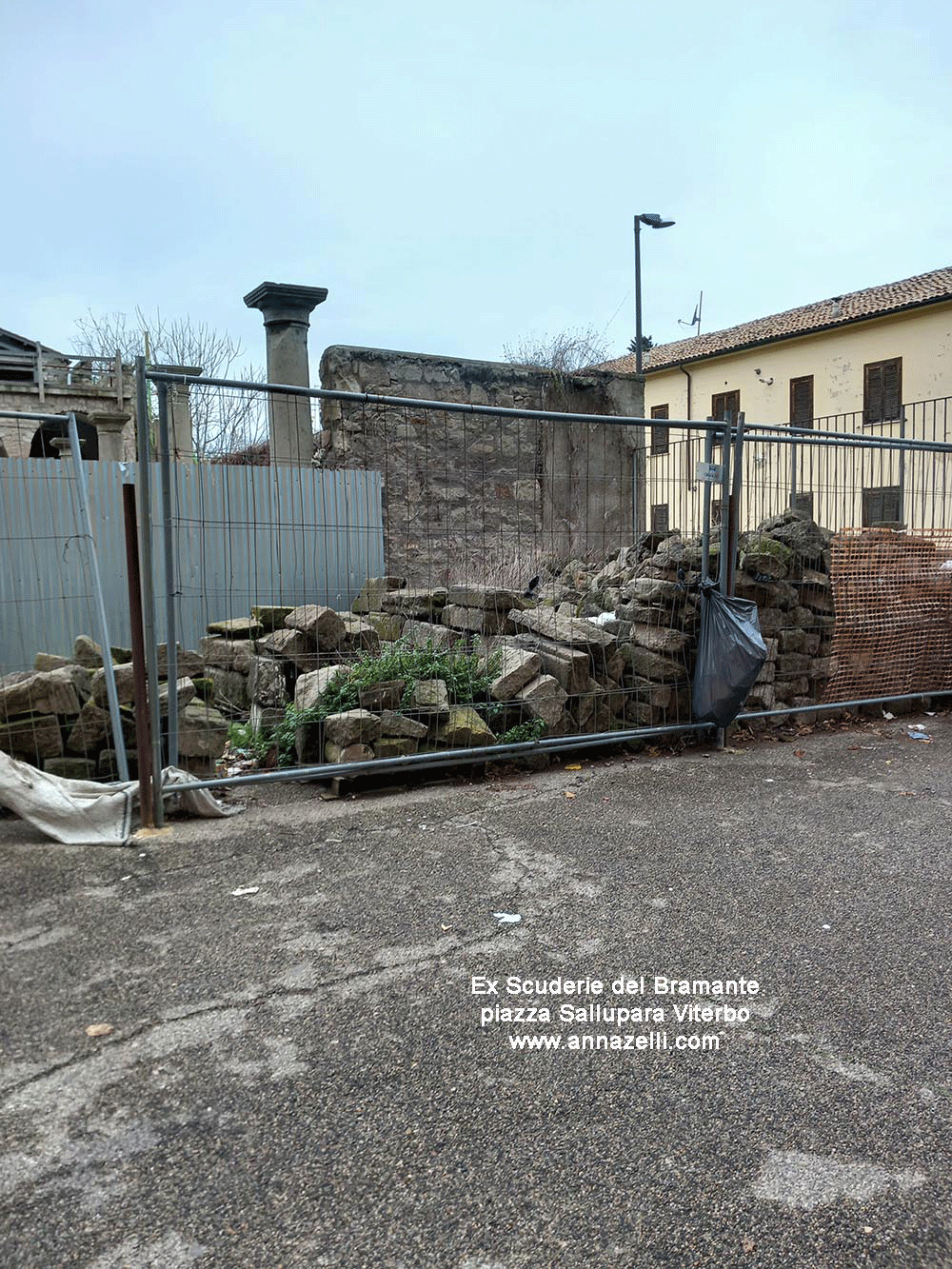 ex scuderie del bramante piazza sallupara viterbo centro info e foto anna zelli