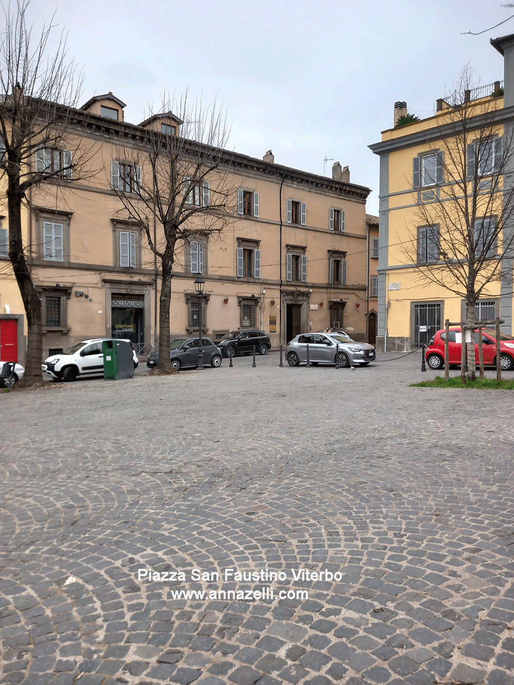 piazza san faustino viterbo centro info e foto anna zelli