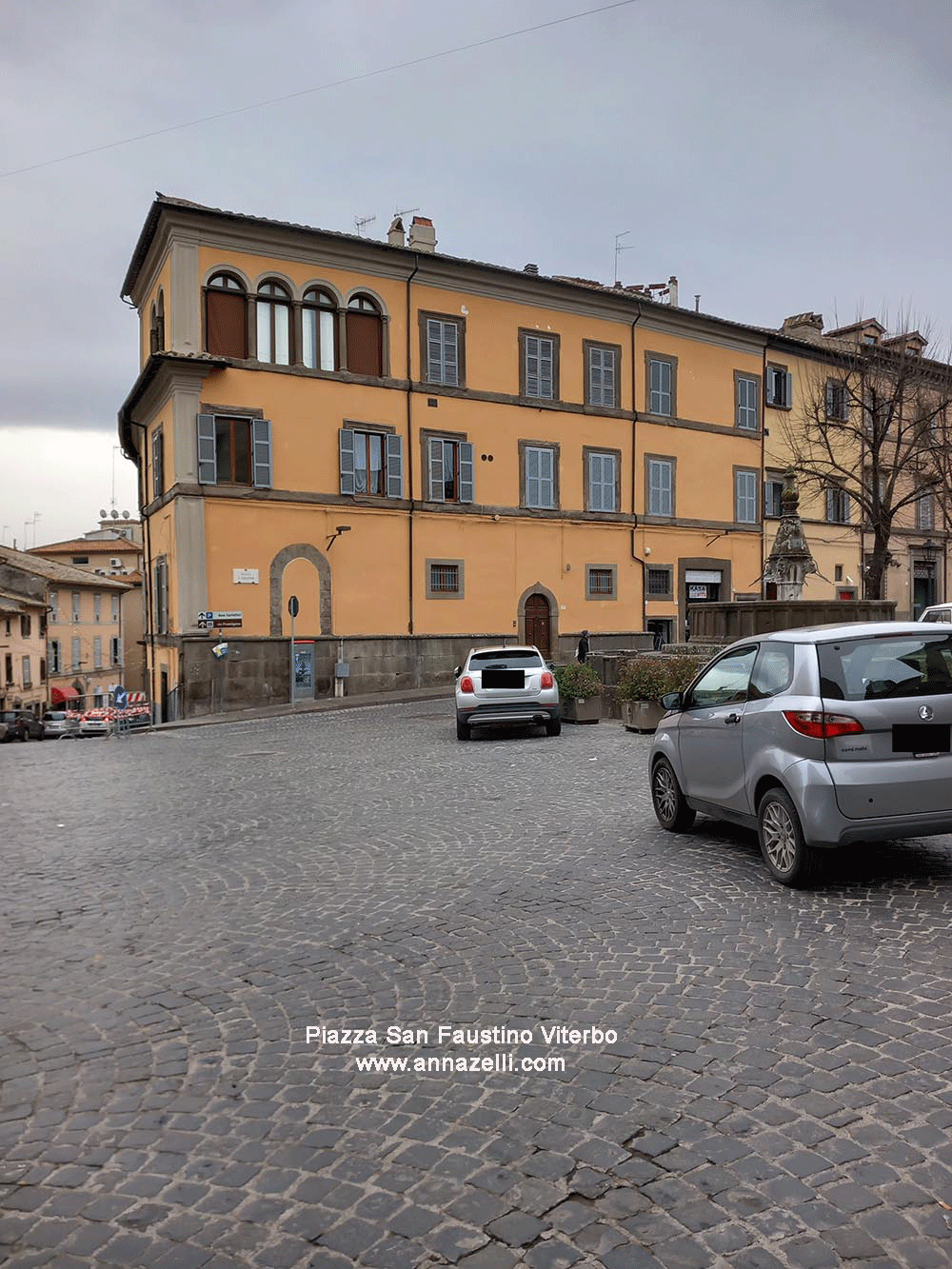 piazza san faustino viterbo centro info e foto anna zelli