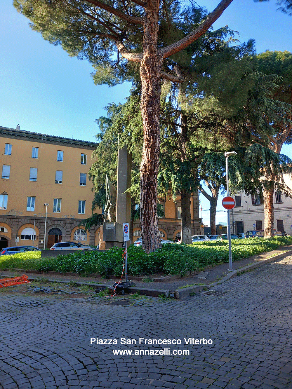 piazza san francesco viterbo info e foto anna zelli