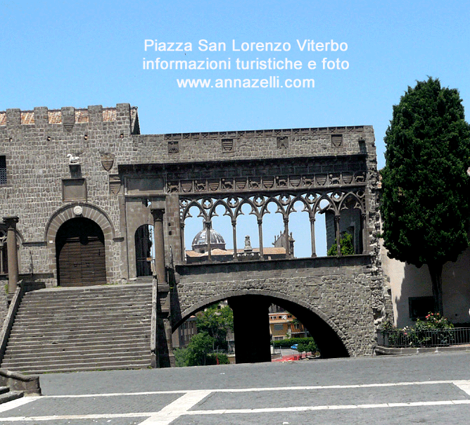 piazza san lorenzo viterbo informazioni storiche turistiche fotografie