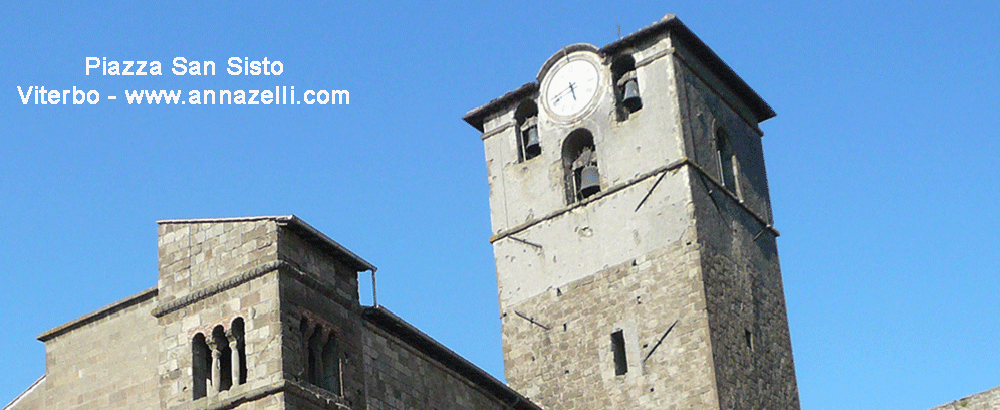 piazza san sisto viterbo informazioni storiche e turistiche e fotograzie anna zelli