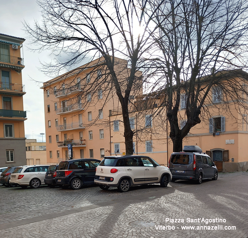 piazza sant'agostino viterbo centro info e foto anna zelli