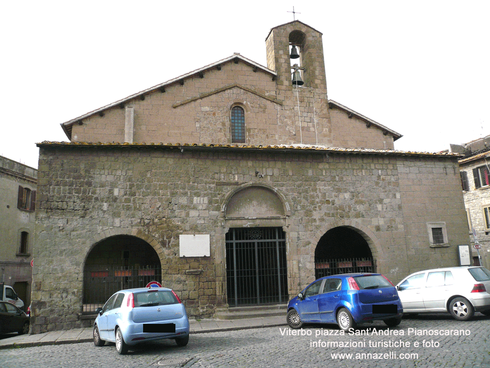 piazza sant'andrea pianoscarano viterbo centro info e foto anna zelli