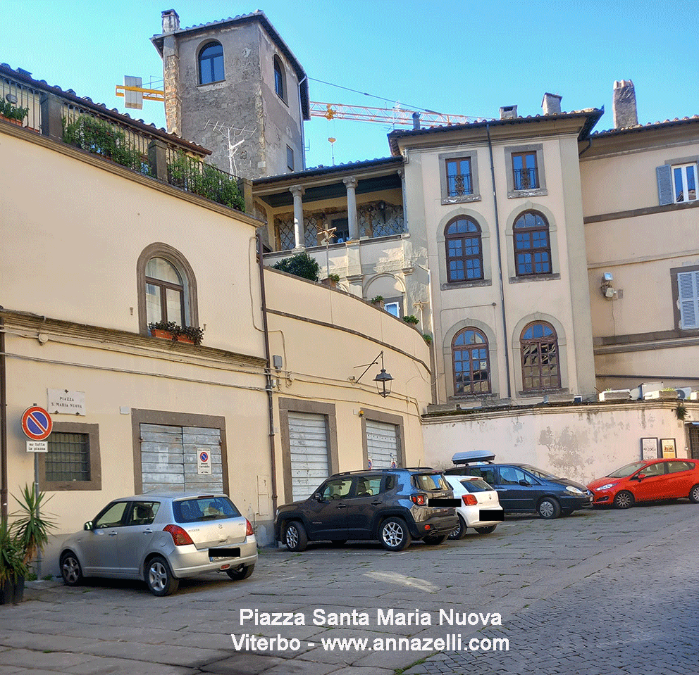 piazza santa maria nuova viterbo info e foto anna zelli