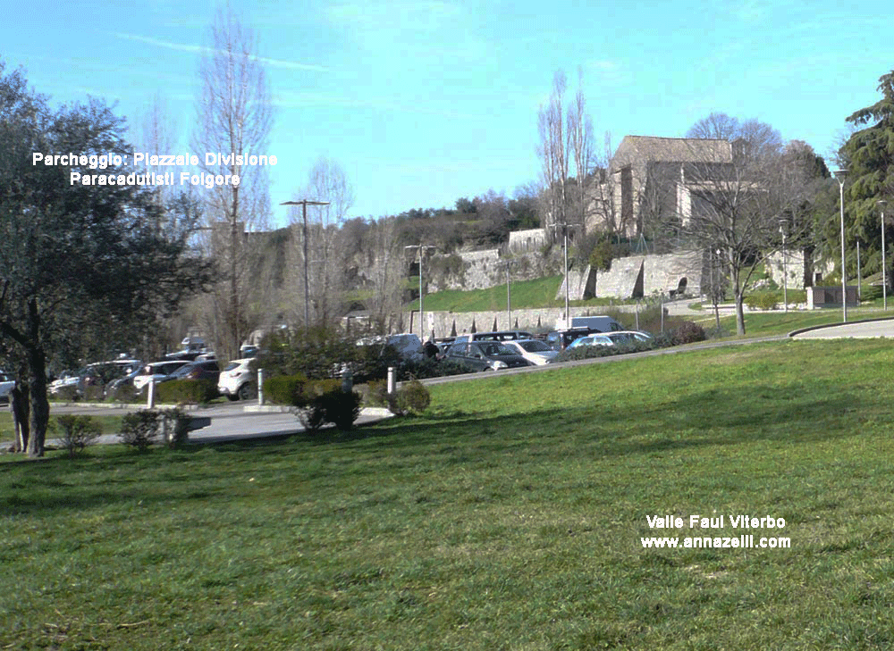 piazzale divisione paracatutisti folgore parcheggio a valle faul info e foto anna zelli