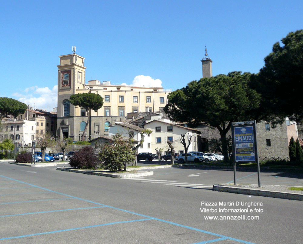 piazzale martiri d'ungheria viterbo info e foto anna zelli