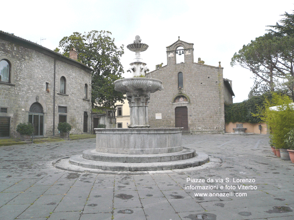 piazze da via san lorenzo viterbo informazioni e foto anna zelli