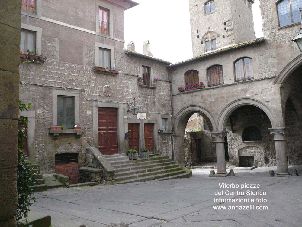 vterbo piazze di viterbo centro storico