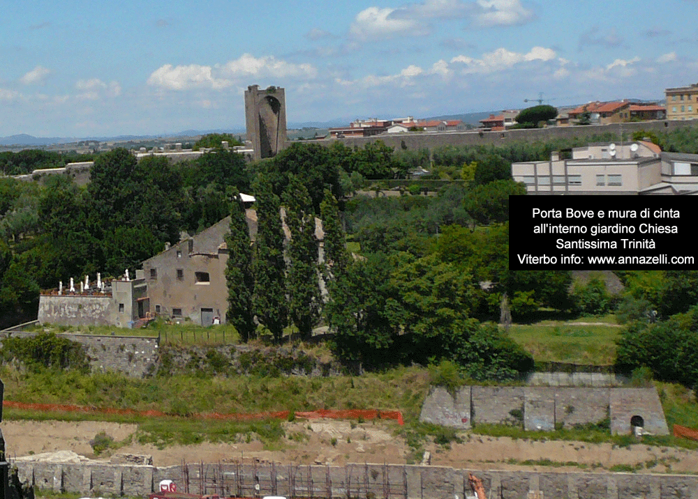 porta e torre bove viterbo centro info e foto anna zelli