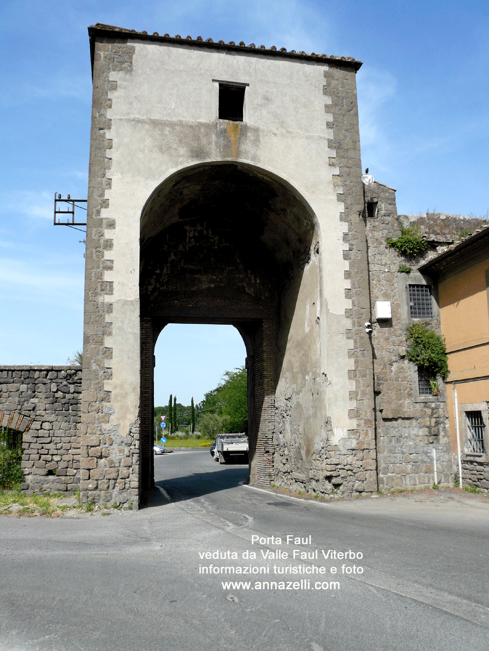 porta faul a valle faul viterbo info e foto anna zelli