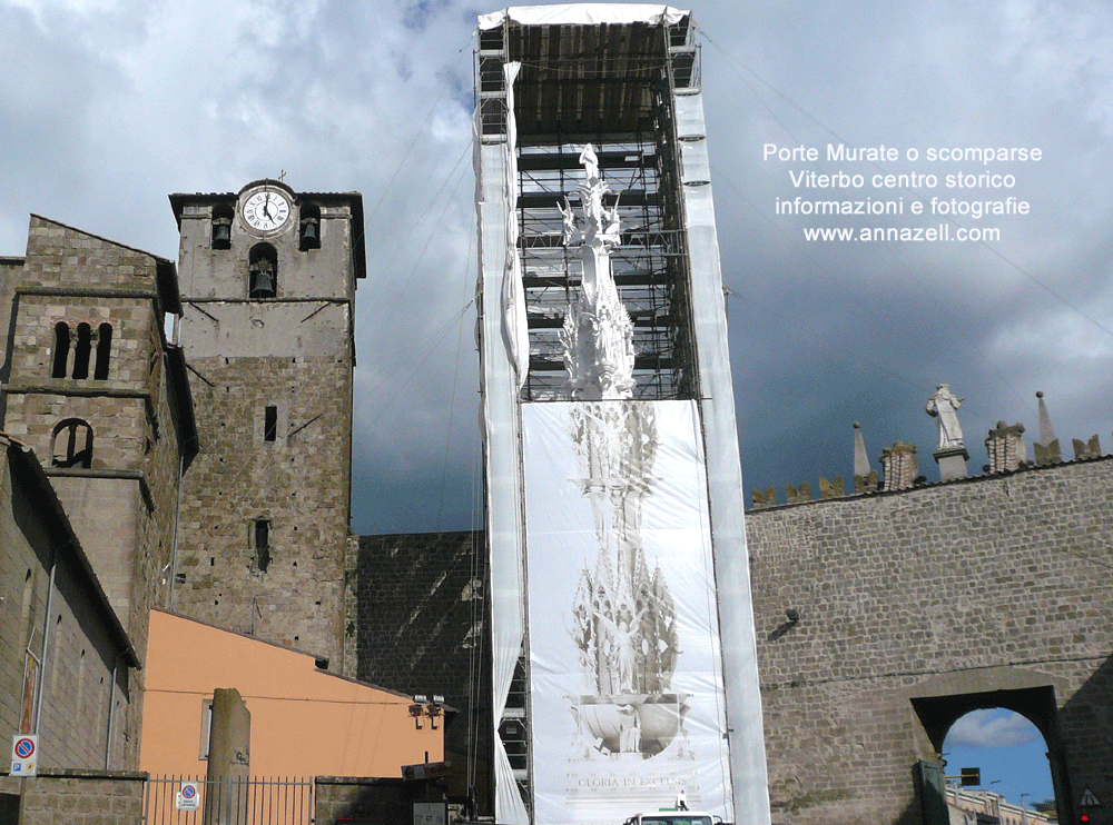 porte murate o scomparse viterbo centro storico