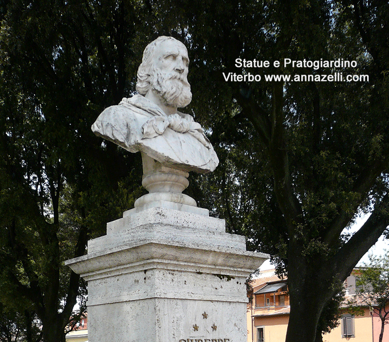 statue a pratogiardino viterbo