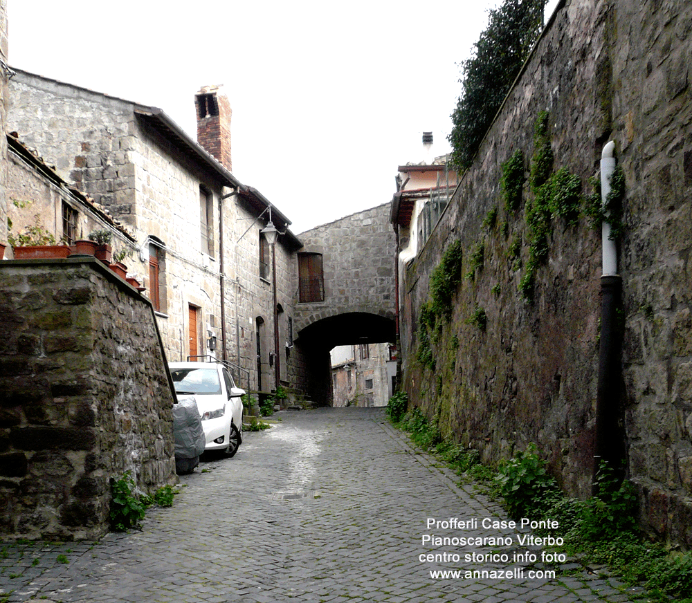 profferli case ponte pianoscarano viterbo centro storico info foto anna zelli