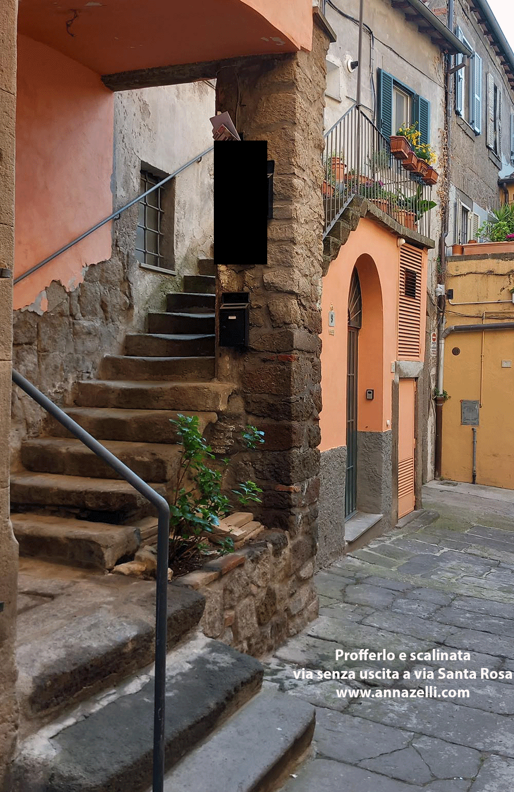 profferlo traversa via senza uscita a via santa rosa viterbo info e foto anna zelli