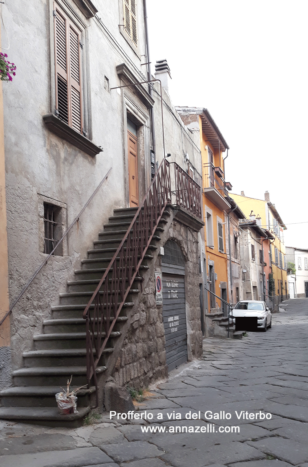 profferlo via del gallo viterbo centro storico info e foto anna zelli