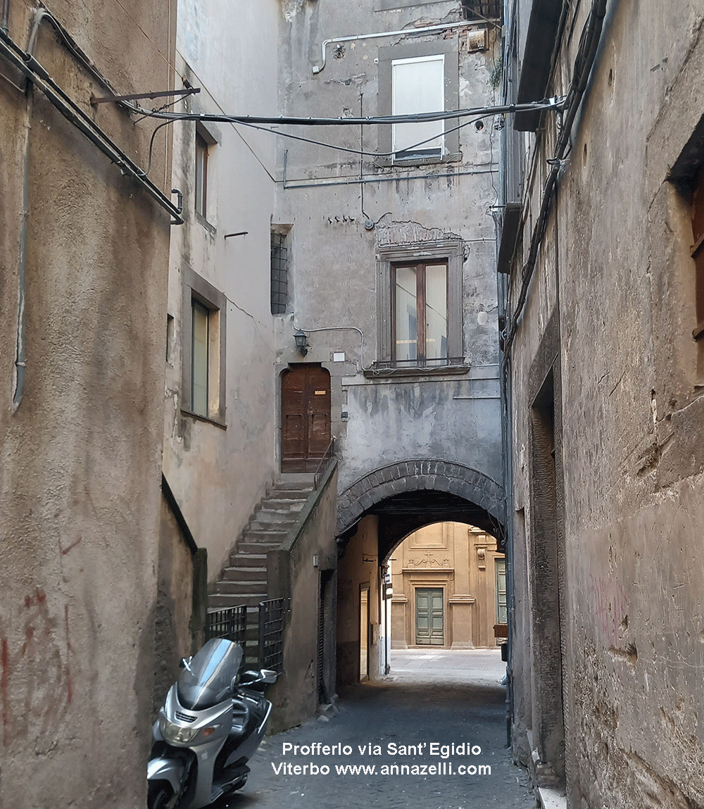 profferlo via sant'egidio viterbo centro info e foto anna zelli