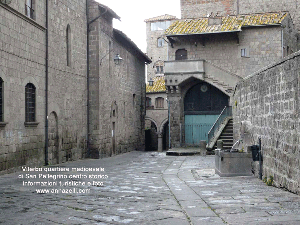 san pellegrino quartiere medioevale viterbo centro storico foto anna zelli