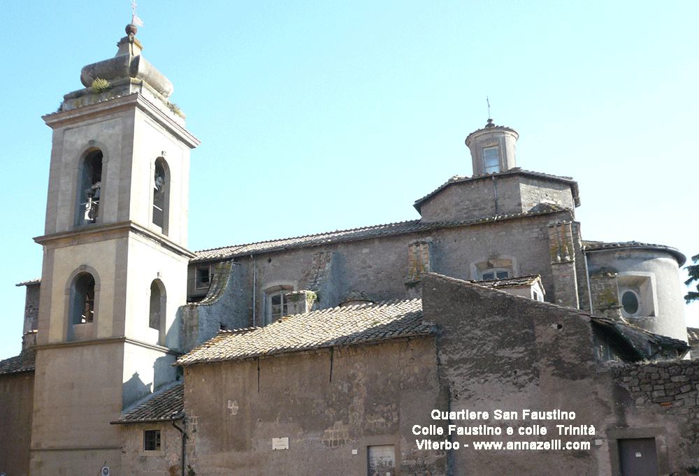 quartiere san faustino al colle san faustino e colle trinità viterbo onfo e foto anna zelli