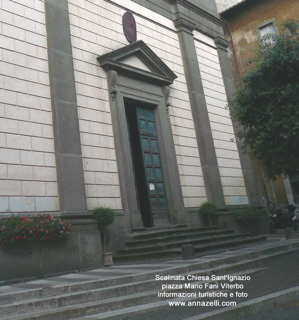 scalinata chiesa sant'ignazio piazza mario fani info e foto anna zelli