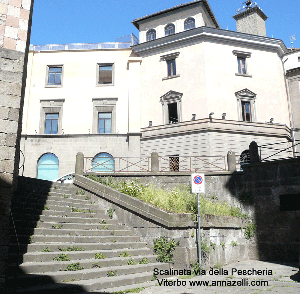 scainatal viterbo centro storico da via della pescheria a via ascenzi