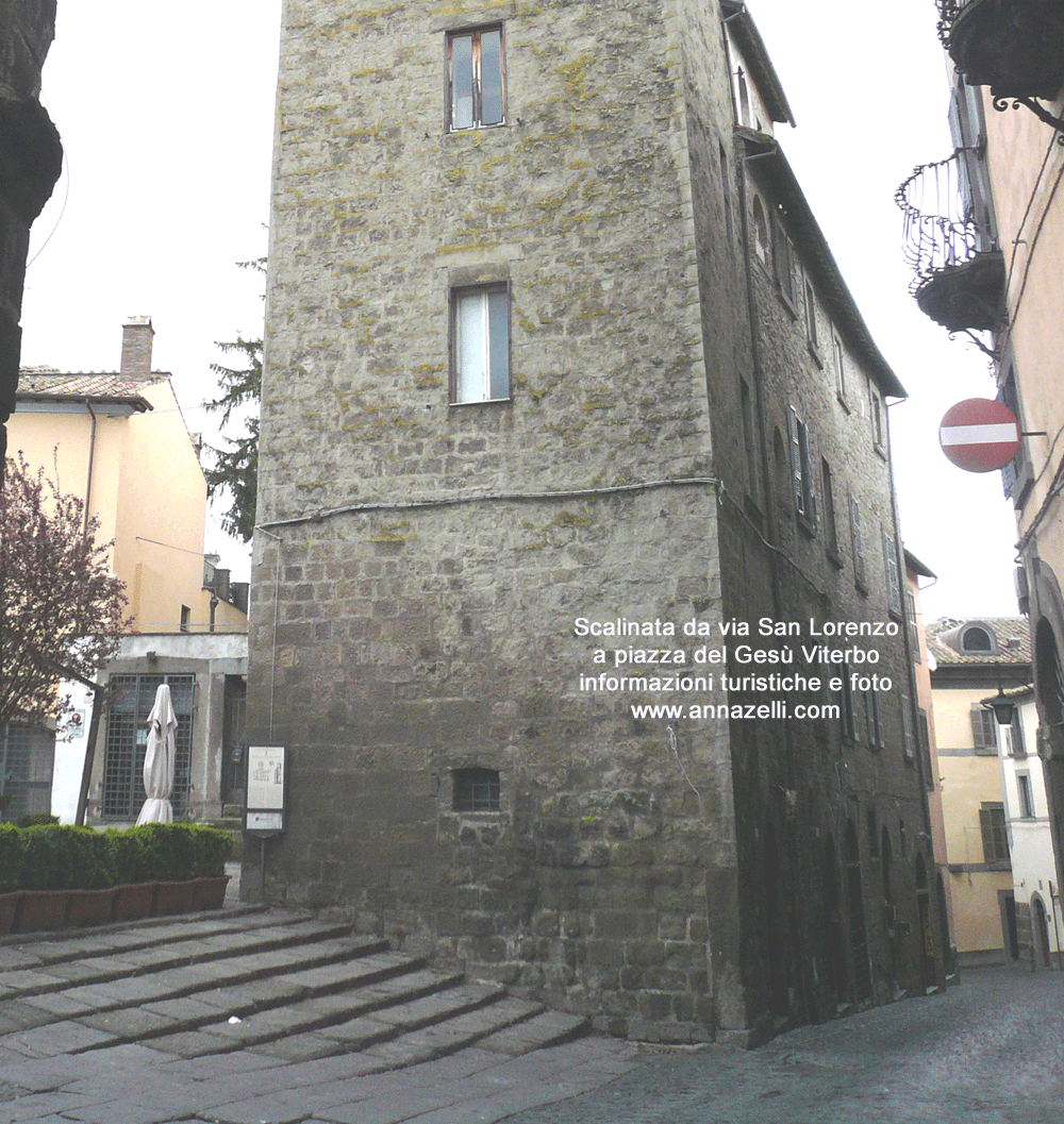 scalinata da via san lorenzo a piazza del gesù info e foto anna zelli